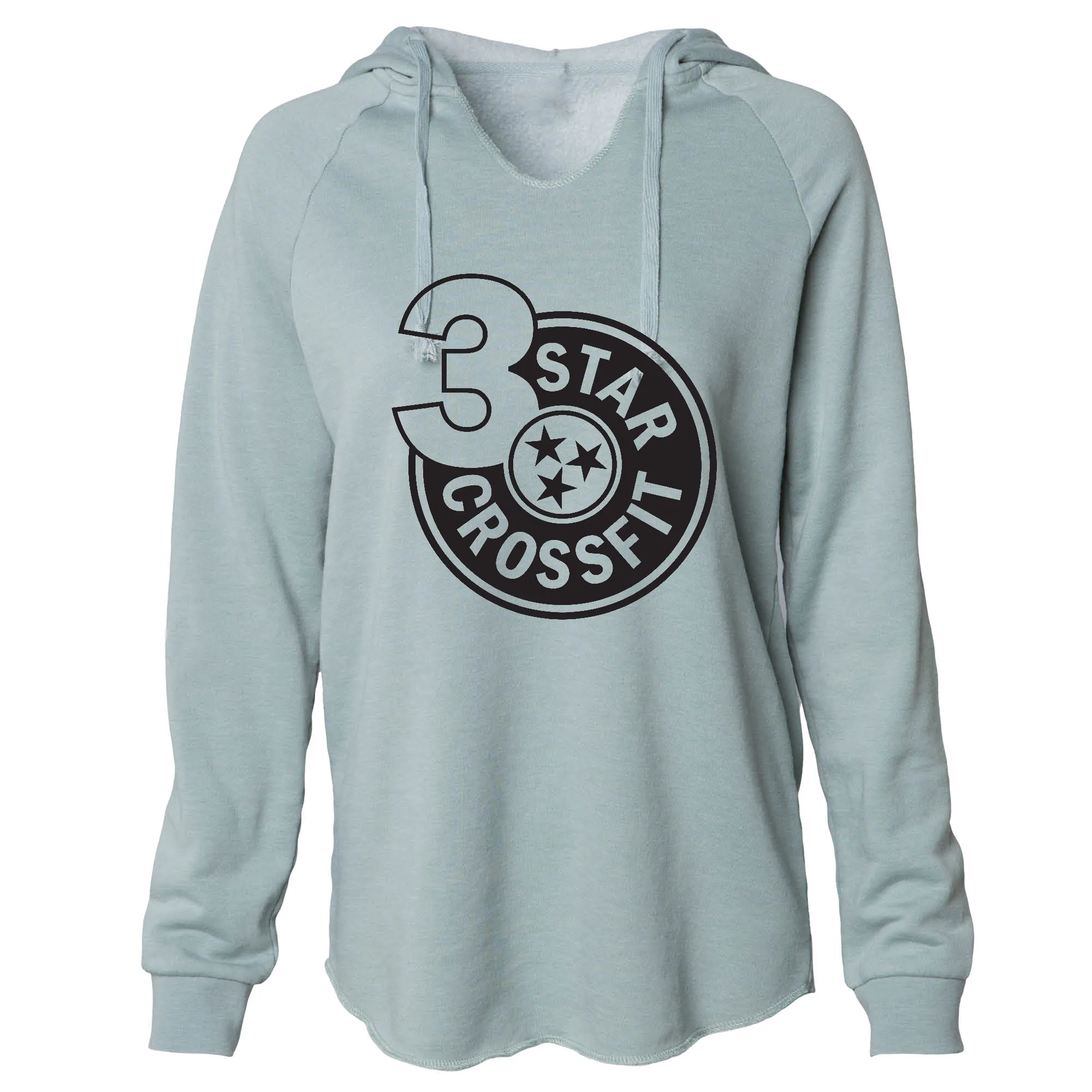 3 Star CrossFit One Color Womens - Hoodie