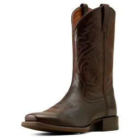 Ariat Men's Sport Herdsman Boot Burnished Chocolate