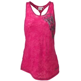 Better Bodies Burnout T-Back - Hot Pink