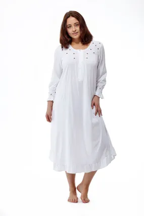 Cotton Knit Gown