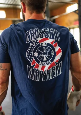 CrossFit Mayhem Firefighter T-Shirt