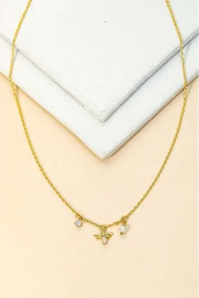 Dainty Bee Necklace