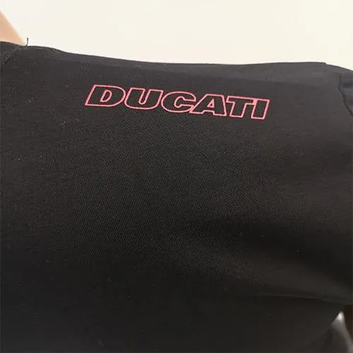 Ducati Black T-Shirt Logomark