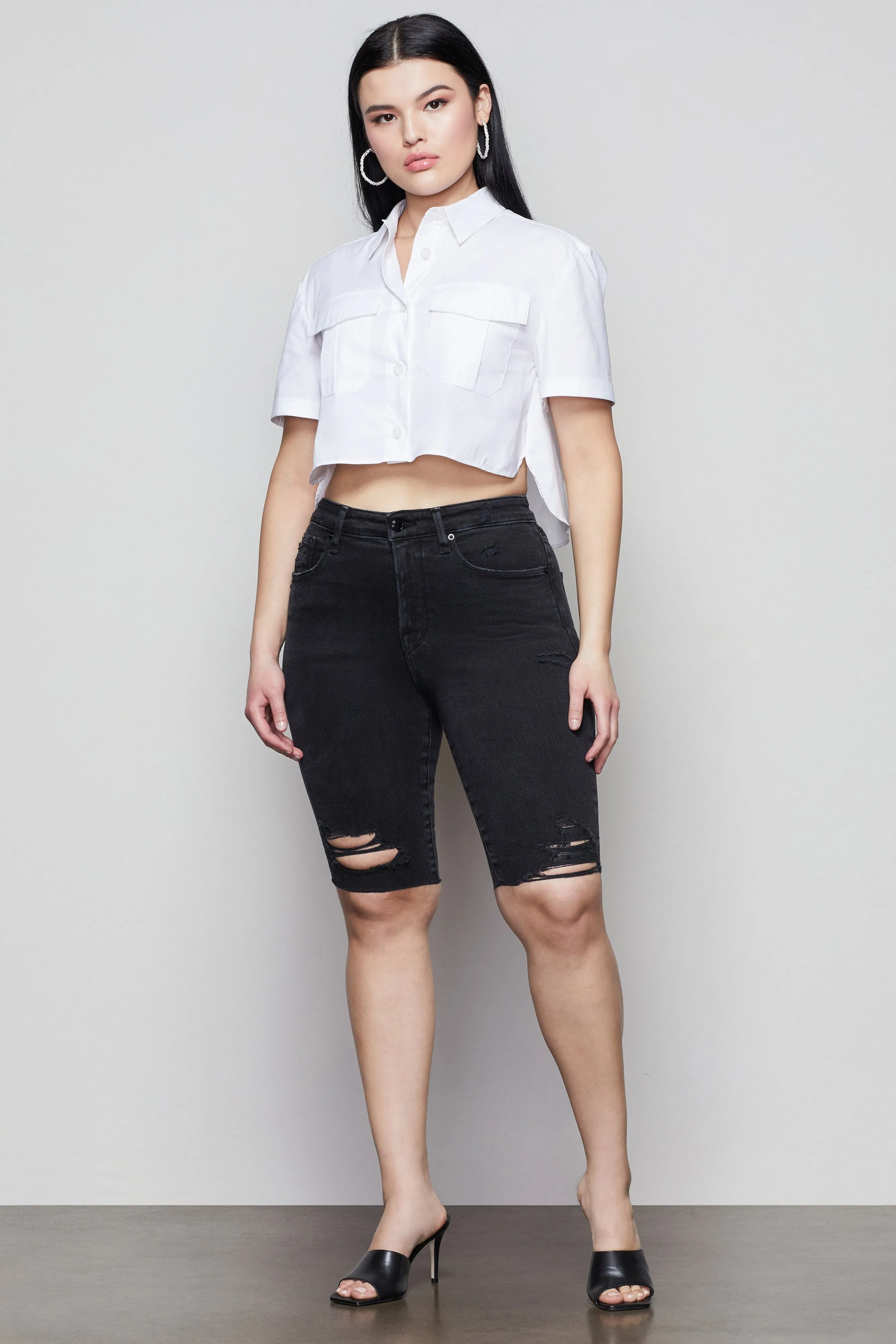 GOOD BERMUDA SHORT | BLACK088