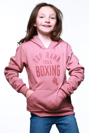 Heather Mauve Top Rank Youth Pullover Hoodie