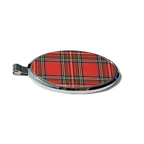 Magnetic Phone Holder | For Handbag, Car, Home, Office | Red Tartan Design