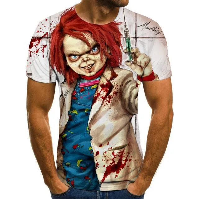 Series Printed 3D T-shirt