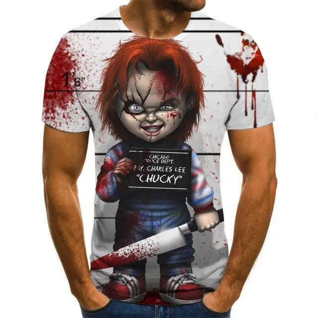 Series Printed 3D T-shirt