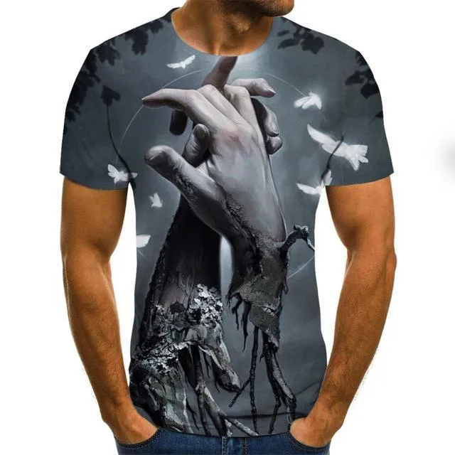 Series Printed 3D T-shirt