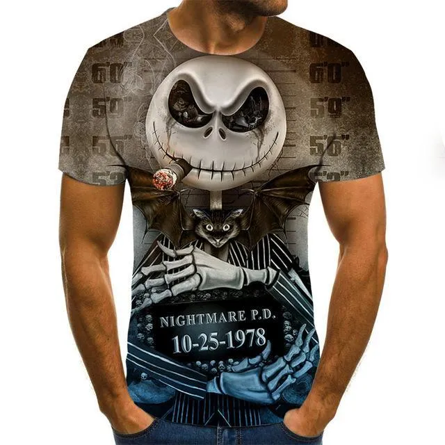 Series Printed 3D T-shirt