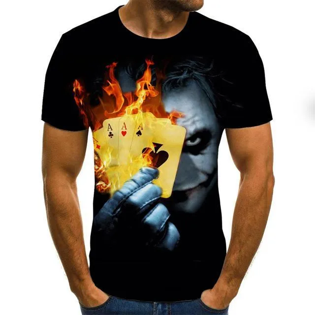 Series Printed 3D T-shirt