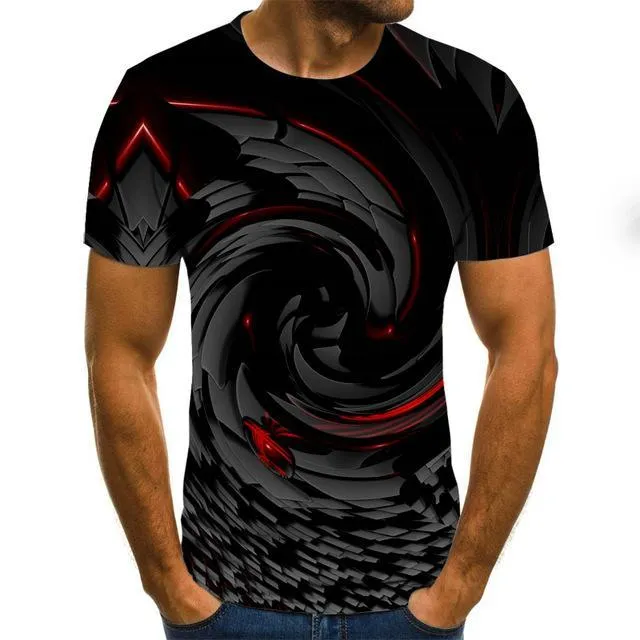 Series Printed 3D T-shirt