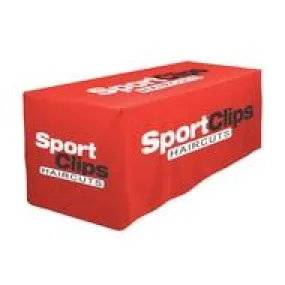 Sport Clips Fitted Tablecloth Red