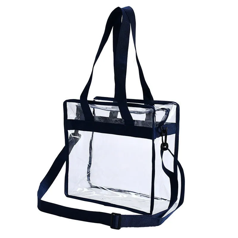 Trendy Transparent PVC Tote Bag