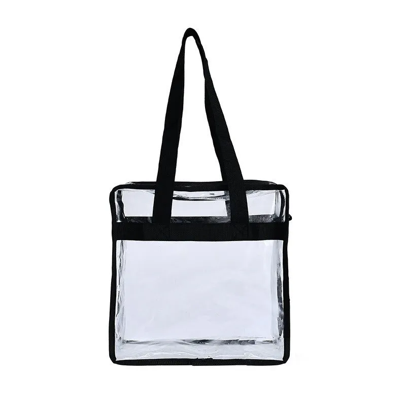 Trendy Transparent PVC Tote Bag