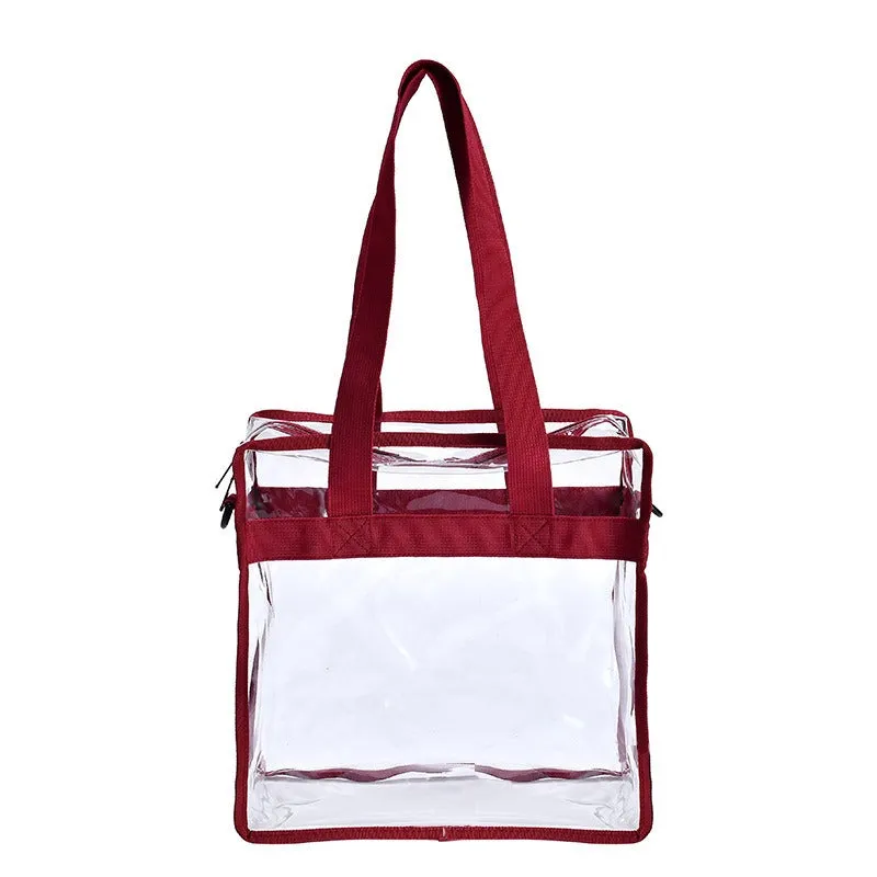 Trendy Transparent PVC Tote Bag