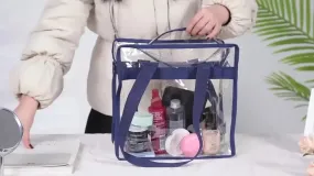 Trendy Transparent PVC Tote Bag