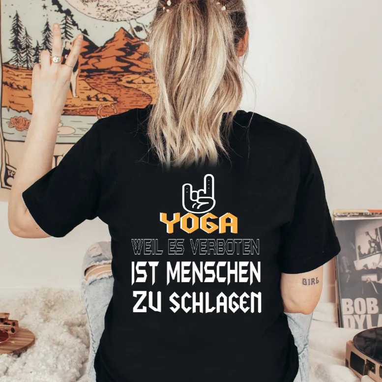 Yoga Spruch Bio T-Shirt